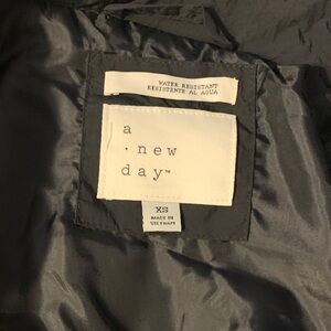 A New Day Charcoal Water-Resistant Outerwear